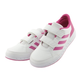Adidas AltaSport CF K Jr D96828 skor vit rosa 3