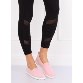 Rosa kvinnors rosa sneakers NB187P Rosa 1