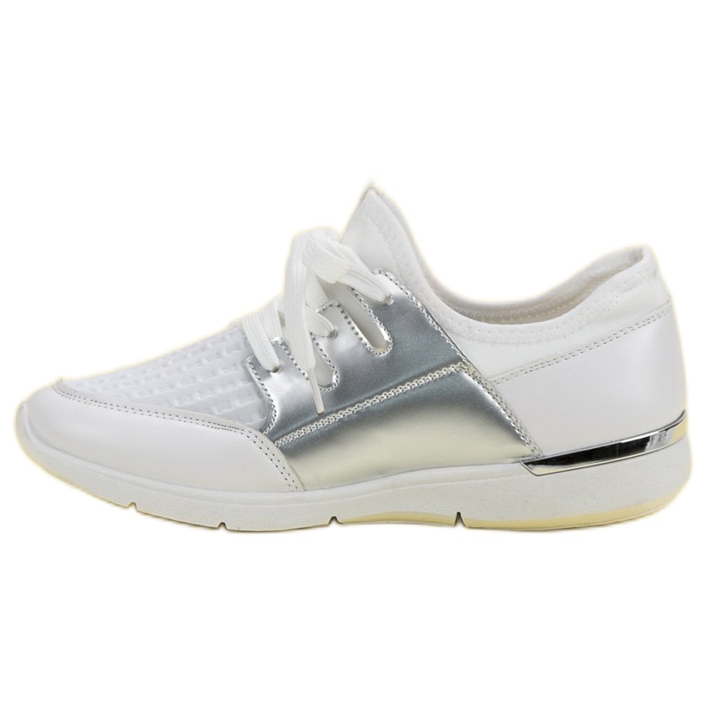 Slip-on sportskor vit 1