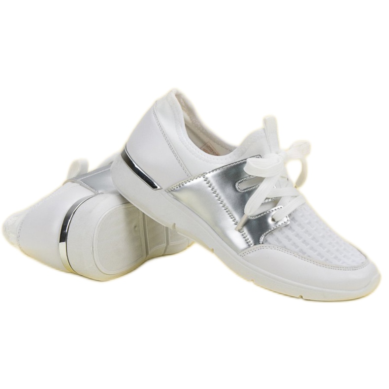 Slip-on sportskor vit 2