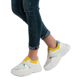 SHELOVET Bekväma sneakers vit 1