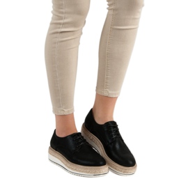 Clowse Svart Espadrilles 2