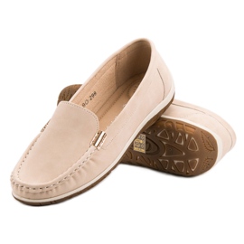 Anesia Paris Beige loafers 2