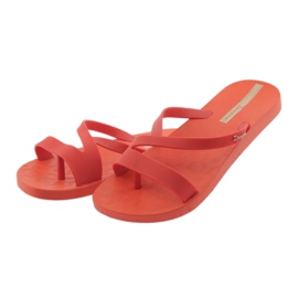 Ipanemai kvinnors flip -flops 26263 röda 3