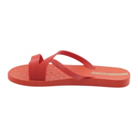 Ipanemai kvinnors flip -flops 26263 röda 2