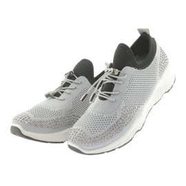 DK Women's Sports FS19 med grå zirkoner svart 3