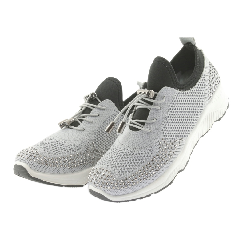 DK Women's Sports FS19 med grå zirkoner svart 3