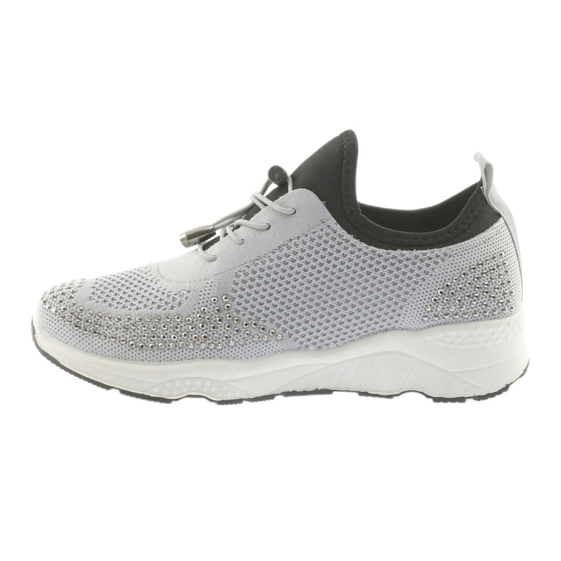 DK Women's Sports FS19 med grå zirkoner svart 2