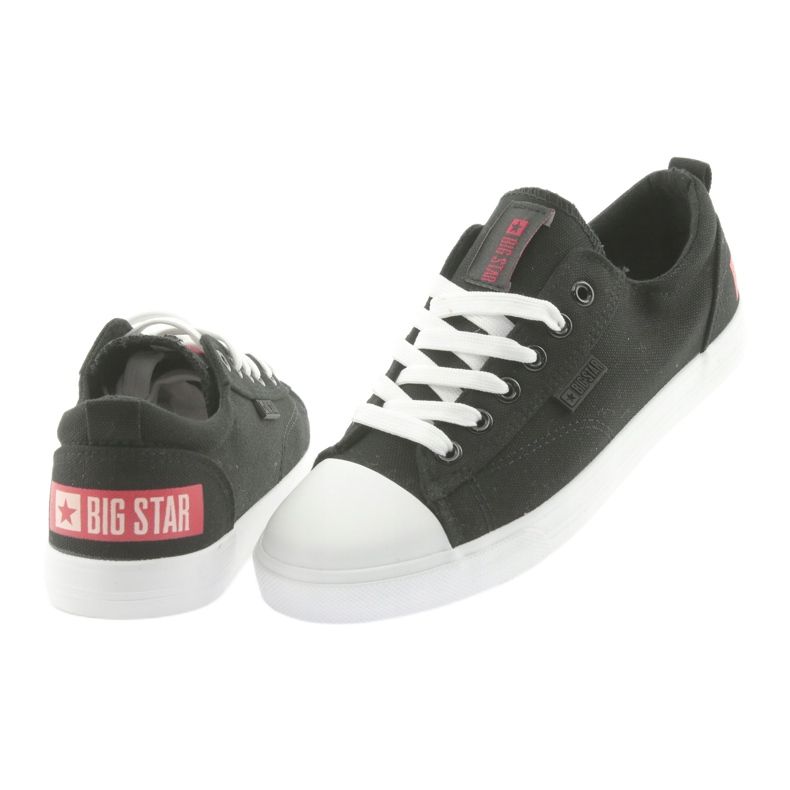 Big Star Classic Sneakers Black Black 274877 svart 4