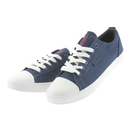 Big Star Classic Navy Blue Sneakers 274876 blå 3