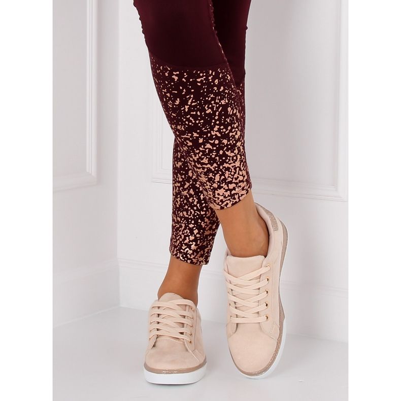 Rosa kvinnors sneakers K-307 Pink II-GAT 2