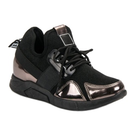 Svarta slip-on sneakers 1