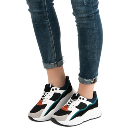 Färgglada sneakers mångfärgad 2