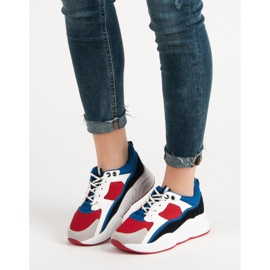 Färgglada sneakers mångfärgad 2