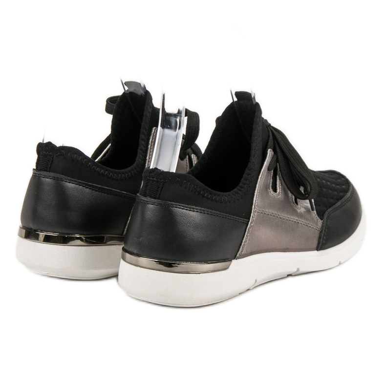 Slip-on sportskor svart 1