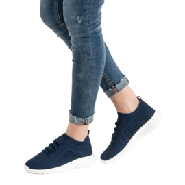 Primavera Lätta textilskor blå 2