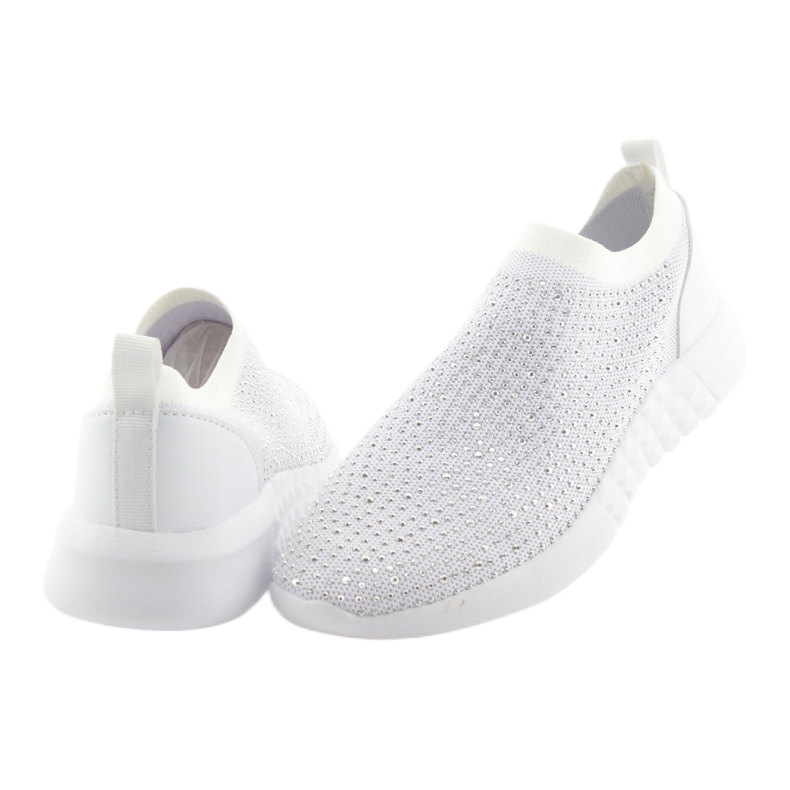 Sporttjejer American Club AD06 vit 4