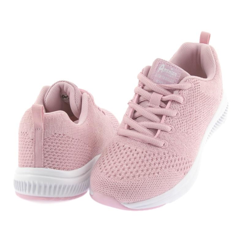 Sportflickor American Club HA07 rosa 4