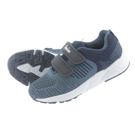 American Club Amerikanska CA05 marinblå kardborresportskor 5