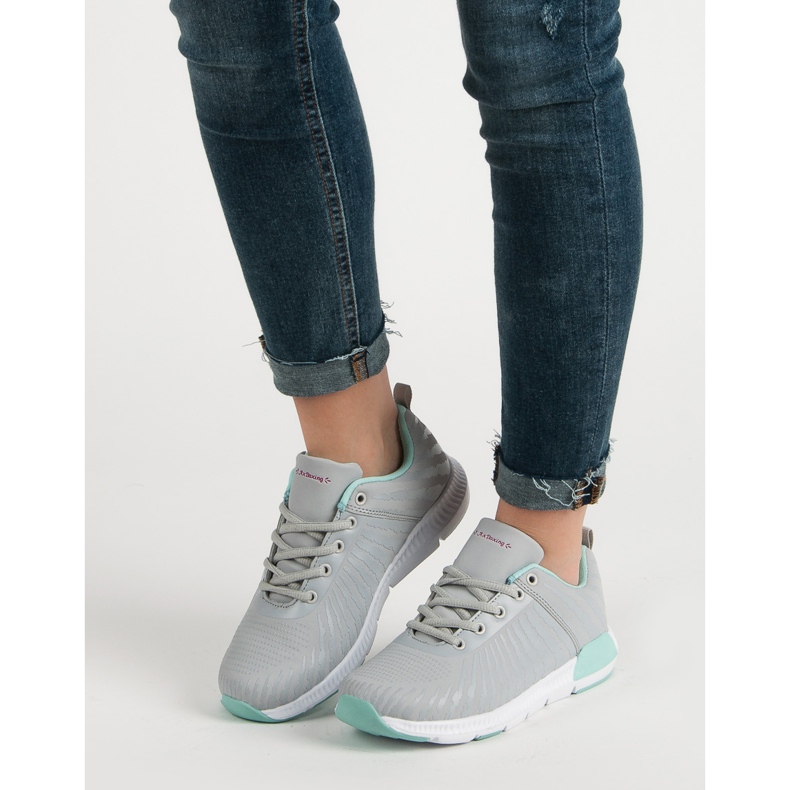 Ax Boxing Gråa sportskor 2