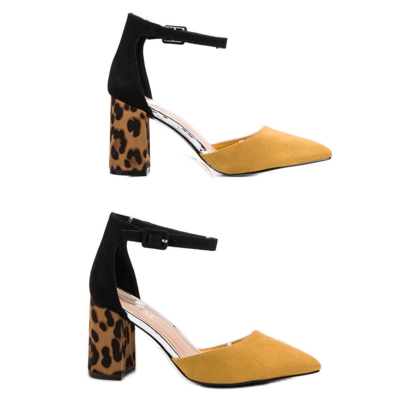 Cm Paris Pumpar på Szpic -sätt gul 2