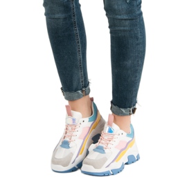 Yes Mile Flerfärgade sneakers mångfärgad 2