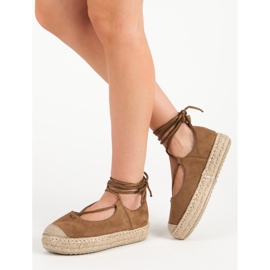 Corina Camel Knotted Espadrilles brun 2