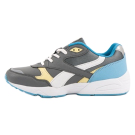 Ax Boxing Klassiska sportskor grå 2