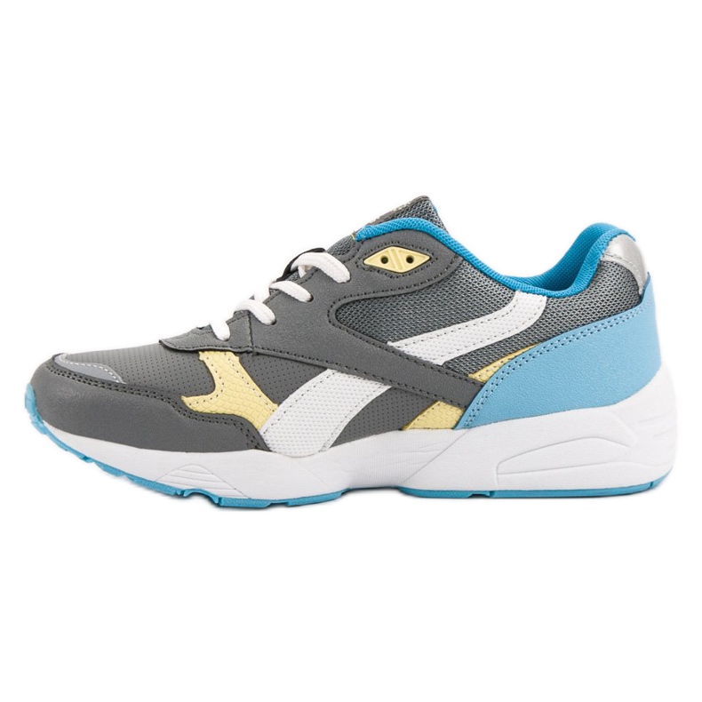 Ax Boxing Klassiska sportskor grå 2