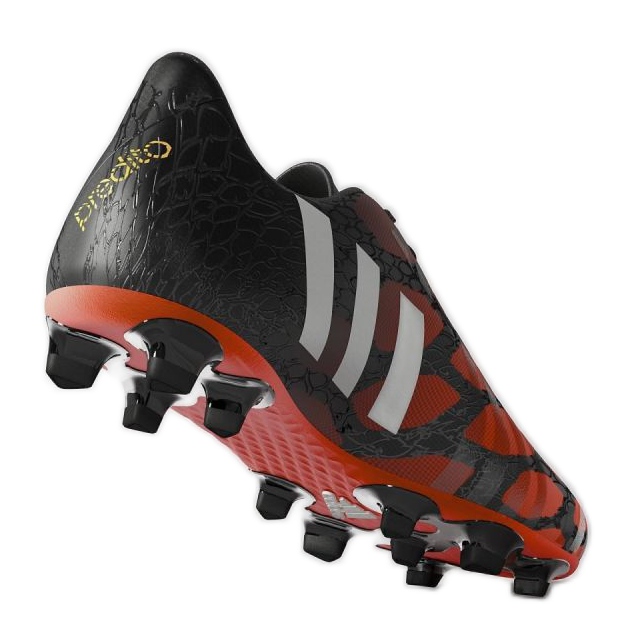 Adidas Predator Predito Instinct Fg Jr M20159 fotbollsskor röd röd 2