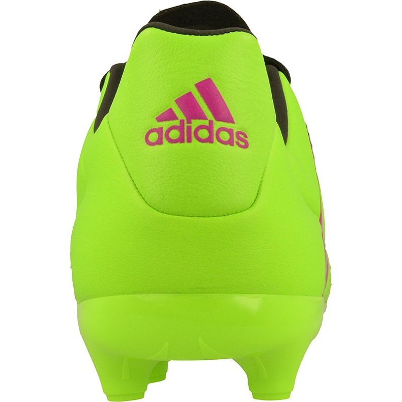 Adidas Ace 16.3 FG / AG M Läder AF5162 fotbollsskor grön grön 1