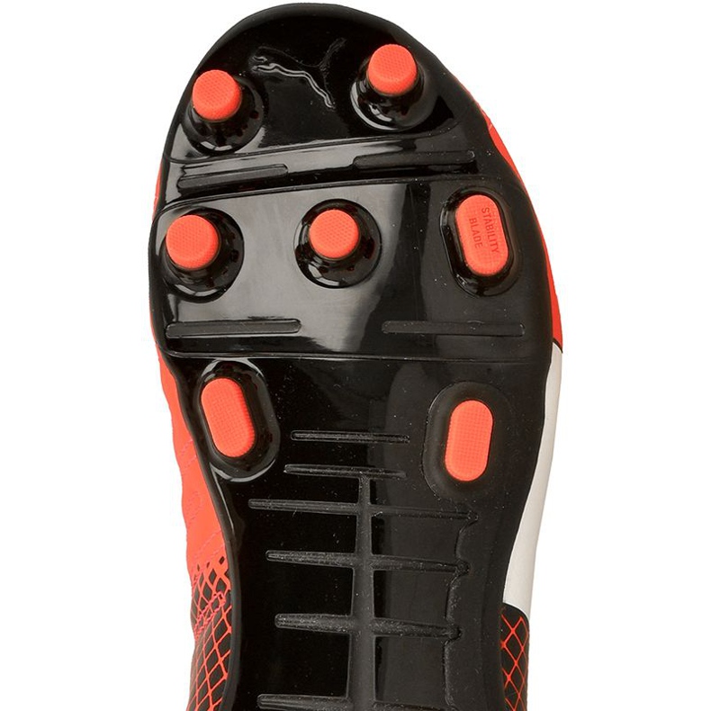 Puma evoPOWER 4.3 Fg Jr 10362403 fotbollsskor röd röd 1