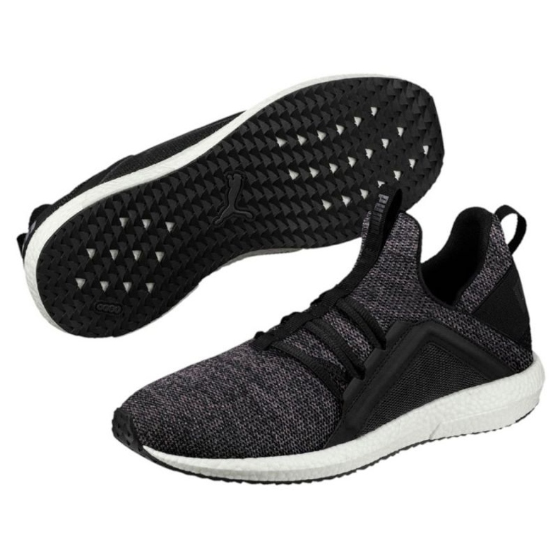 Löparskor Puma Mega Nrgy Knit Wn s Black-Asfalt W 190373 01 svart 1