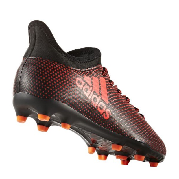 Adidas X 17.3 Fg Jr S82368 fotbollsskor mångfärgad röd 1