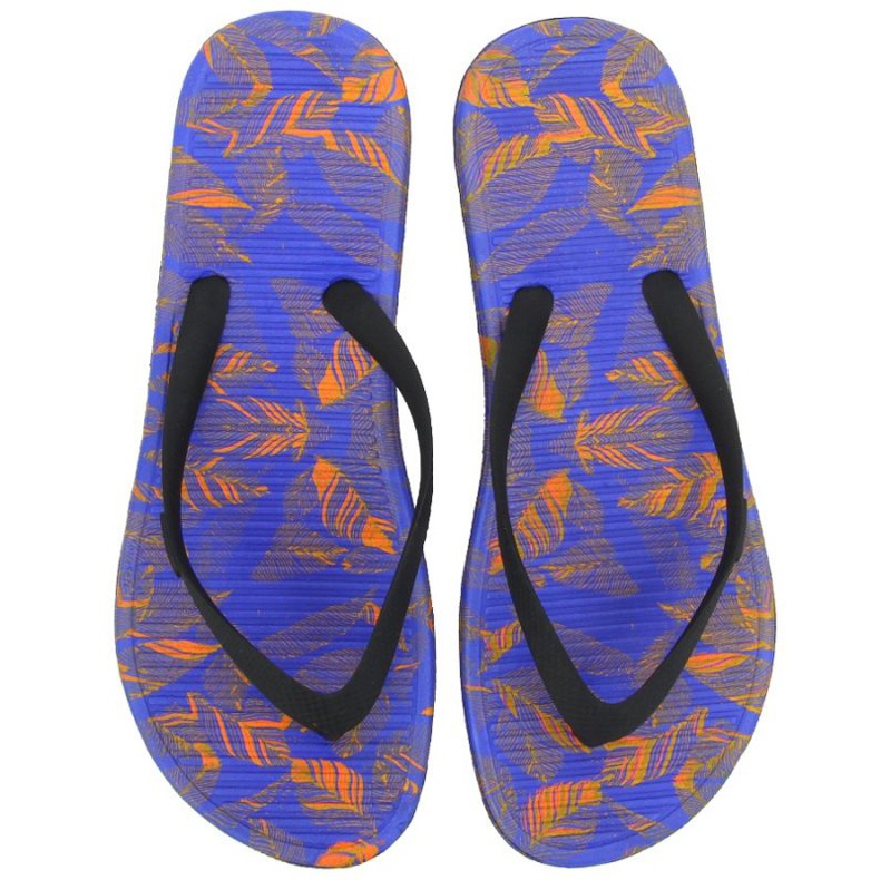Nike Solarsoft Thong Ii Print M 511365-064 slides svart violett 1
