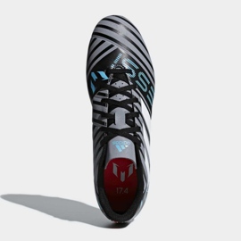 Adidas Nemeziz Messi 17.4 FxG M CP9047 fotbollsskor svart svart 2