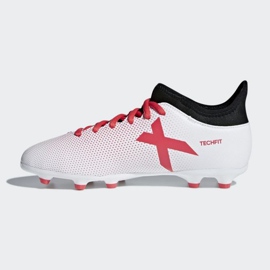 Adidas X 17.3 Fg Jr CP8991 fotbollsskor mångfärgad vit 1