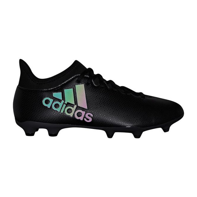 Adidas X 17.3 Fg M CP9193 fotbollsskor svart svart 1