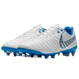 Nike Tiempo Legend 7 Academy Fg M AH7242-107 fotbollsskor vit vit 2