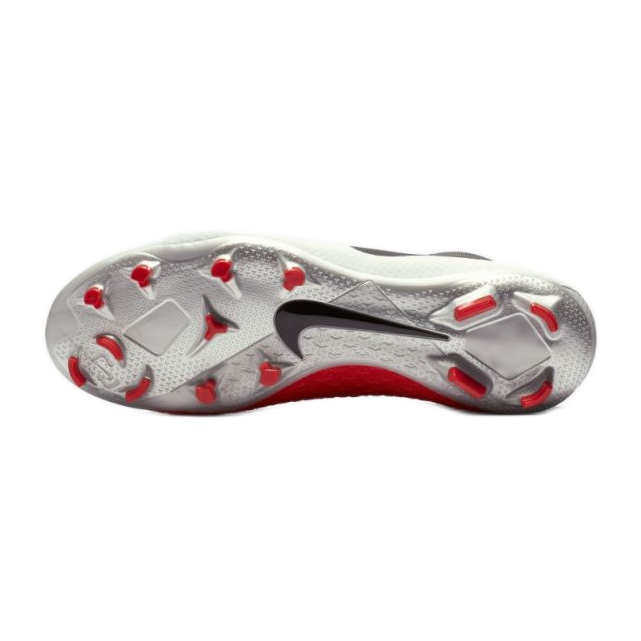 Nike Phantom Vsn Pro Df Fg AO3266-060 fotbollsskor vit grå 2