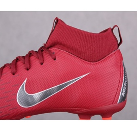 Nike Mercurial Superfly 6 Academy Gs Mg Jr AH7337-606 fotbollsskor röd röd 2