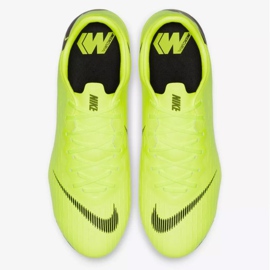 Nike Mercurial Vapor 12 Pro Fg M AH7382-701 fotbollsskor gul gul 2