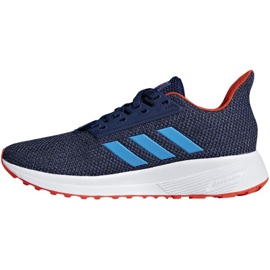 Adidas Duramo 9 K Jr F35107 skor marinblå 1