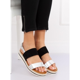 Svarta damsandaler F056 Svart 2