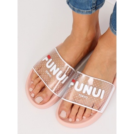 Rosa Rosa tofflor för kvinnor ZD807 Rosa 1