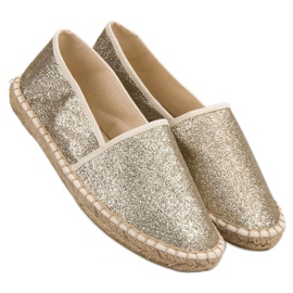 Cm Paris Glitter Golden Espadrilles gyllene 1