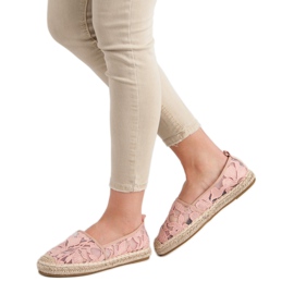 Lucky Shoes Rosa spets Espadrilles 2