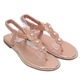 Champagnesandaler ST3107 Champagne rosa 1
