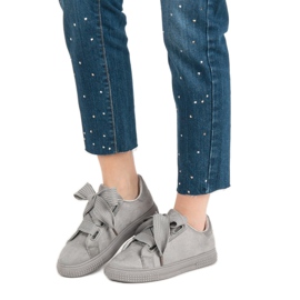 Bella Paris Mockasportskor grå 1