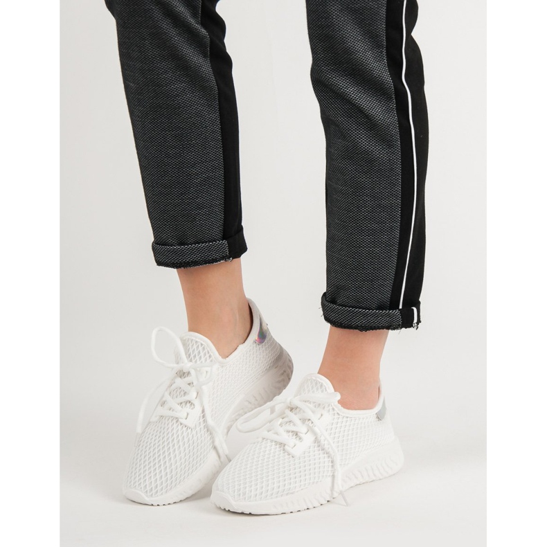 Slip-on sportskor vit 2